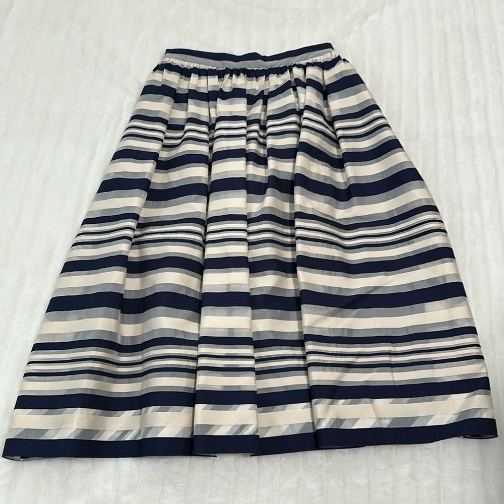 💕 Anthropologie Menton Midi Erin Featherston Full Aline Skirt